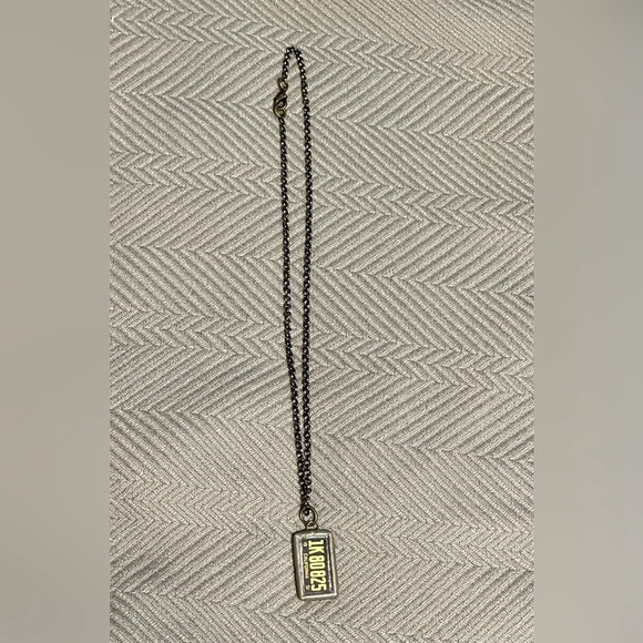 California Double Sided License Plate Dog Tag Necklace - Picture 3 of 5